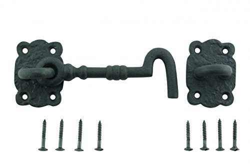 Cabin Hook Eye Shed Gate Door Latch Locker Holder 5.5" Iron | Renovator's Supply