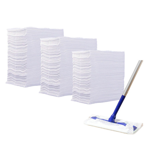 PEACHICHA X-Large Dry Mop Refills Dry Duster Cloths Mop Pads Disposable Dusting Cloths,Floor Cloth Refills, Multi Surface Refills,200 Count Dust Mops