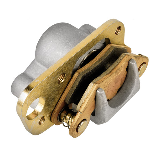 Caltric Front Left Brake Caliper with Brake Pads Compatible with Polaris Scrambler 500 4x4 2003 2004
