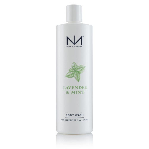 Niven Morgan Lavender and Mint Body Wash 16 Fluid Ounces