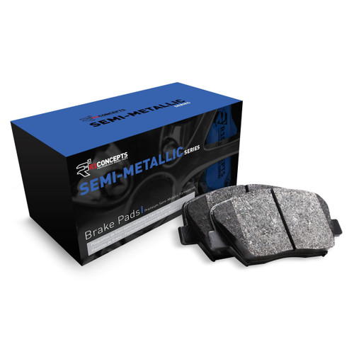 Rear R1 concepts Semi-Metallic Series Brake Pads 2311-1450-00| Fits 2010-2015 Mercedes-Benz E63 AMG, 2012-2014 Mercedes-Benz CLS63 AMG, 2012-2015 Mercedes-Benz C63 AMG, 2014-2016 Mercedes-Benz E63 AMG