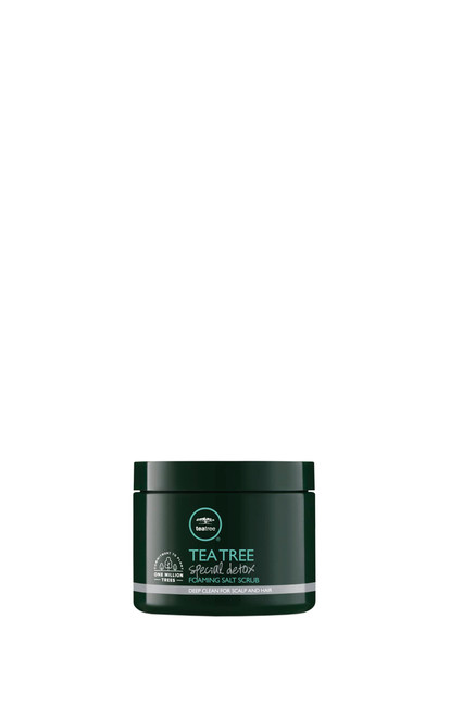 Tea Tree Special Detox Foaming Salt Scrub, Exfoliates, Refreshes Scalp, For All Hair Types, 6.5 oz. Tea Tree Special Detox Foaming Salt Scrub, Exfoliates, Refreshes Scalp, For All Hair Types, 6.5 oz.