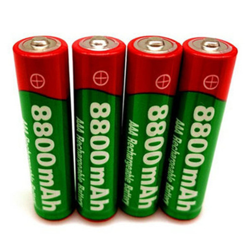 ZGFF 1.5V 8800Mah Portable Rechargeable Battery, New AAA Alkaline Toy Battery, High Performance Backup Battery, 4 Pack