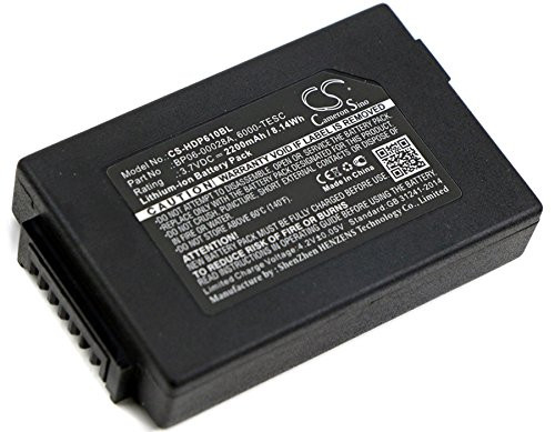 XUNNENG Battery Pack 6000-TESC Replacement for Honeywell ScanPal 5100 2200mAh