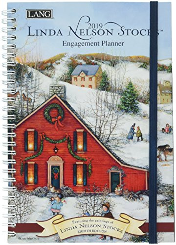 The LANG Companies Linda Nelson Stocks 2019 Engagement Planner - Spiral (19991011090)