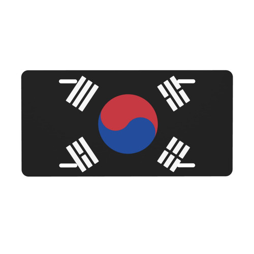 Korean Flag Vehicle License Plate Personalized License Sign 6x12 Inches Car Auto Tag Aluminum License Plate