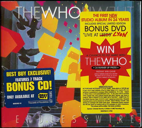 Endless Wire (+ Bonus CD & DVD) Endless Wire (+ Bonus CD & DVD)