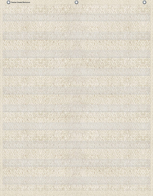Teacher Created Resources Woven 10 Pocket Chart (34" x 44") (TCR20105)