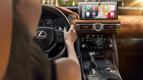 Screen Protector Compatible with 2022 2023 IS350 IS500, HD Tempered Glass Anti Scratch, EVTGFILM, 10.3 inch Multimedia Display