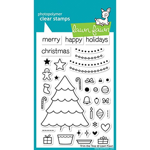 Lawn Fawn Clear Stamps - Trim The Tree #LF564 by Lawn Fawn Lawn Fawn Clear Stamps - Trim The Tree #LF564 by Lawn Fawn