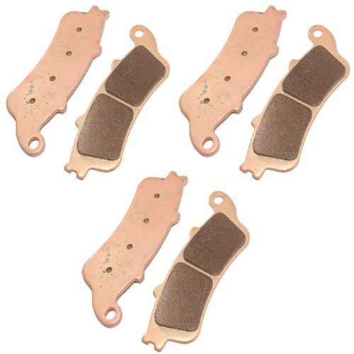 Caltric Front Rear Brake Pads Compatible with Honda 1800 Vtx1800 Vtx-1800 Front Rear Brakes 2002-2011