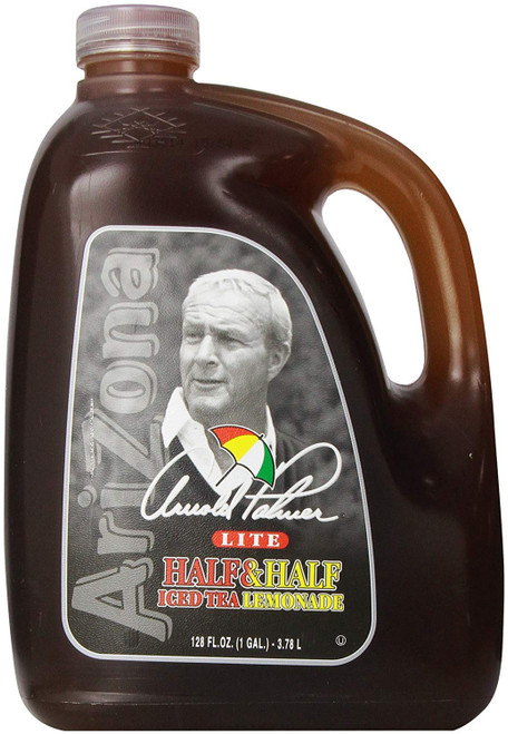 Arizona Arnold Palmer Half & Half, Iced Tea Lemonade, Zero, 128 Fl. Oz, ( Pack of 2)