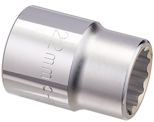 MINTCRAFT MT-SM6022 3/4-Inch Drive 12 Point Socket, 22mm