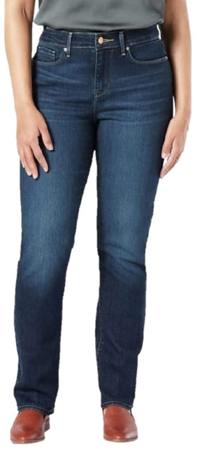 Signature by Levi Strauss & Co. Gold Label Women's Modern Straight Jeans (Available in Plus Size), (New) Angel Island, 14 Short