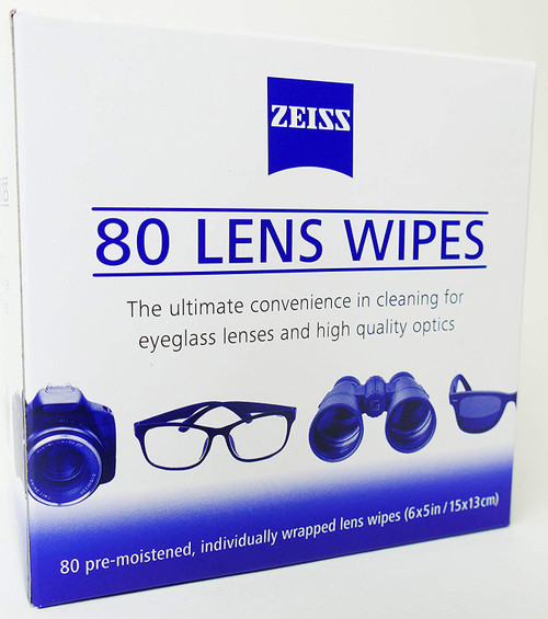 Zeiss Pre Moistened Lens Cleaning Wipes 80 Count Zeiss Pre Moistened Lens Cleaning Wipes 80 Count