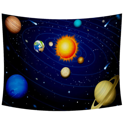 KQNZT Tapestry, Wall Hanging for Living Room Home Dorm Decorations Tapestries, Solar System Galaxy Planets Space KQNZT Tapestry, Wall Hanging for Living Room Home Dorm Decorations Tapestries, Solar System Galaxy Planets Space