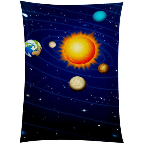 KQNZT Tapestry, Tapestry Aesthetic Bedroom Decor, Tapestries for Bedroom Home Dorm, Solar System Galaxy Planets Space