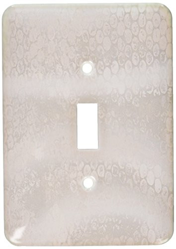 3dRose LLC lsp_18958_1 Light Blue and Gray Bubbles Single Toggle Switch