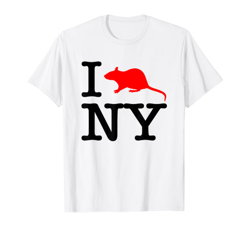 I Rat NY - Funny Saying New York City NYC New York T-Shirt I Rat NY - Funny Saying New York City NYC New York T-Shirt