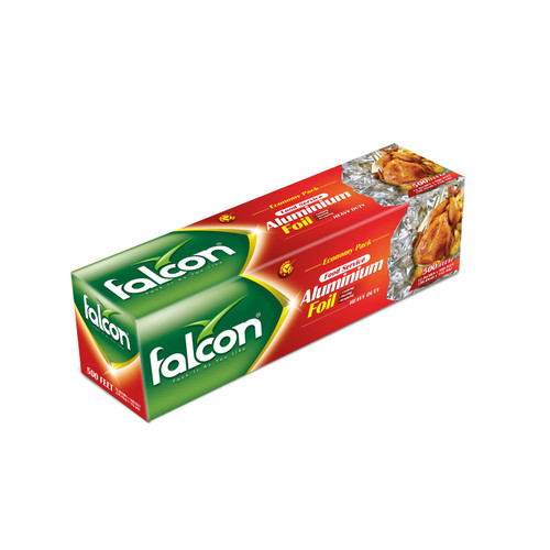 Falcon Aluminum Foil Roll 500FT X 12 Inch.