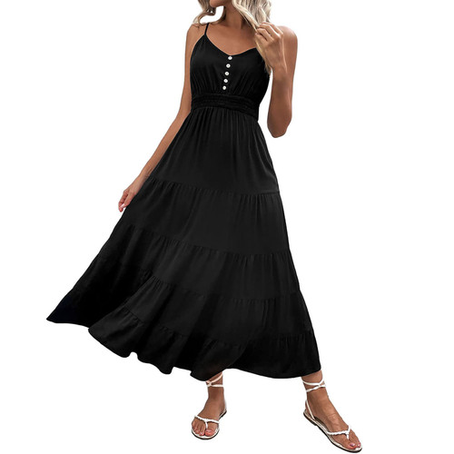Dresses for Women 2023 Plus Size Dress for Women Casual V Neck Solid Color Short Sleeve Botton Dress Casual Dress Dresses for Women 2023 Plus Size Dress for Women Casual V Neck Solid Color Short Sleeve Botton Dress Casual Dress