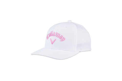 Callaway Golf 2023 Performance Pro Hat (White/Pink)