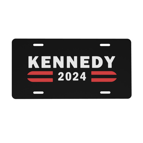 Kennedy for President License Plate Aluminum Metal Decorative Car Tag License Plate 6in X12in License Plate Frames
