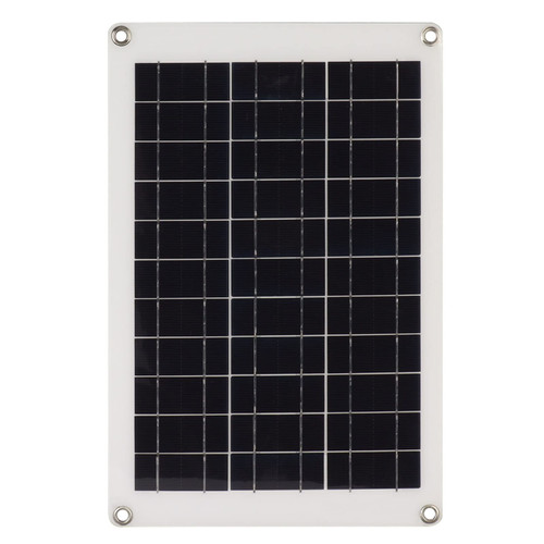 Solar Panel Kit Flexible Photovoltaic Panel Dual USB Polycrystalline Polysilicon 20W Solar Power Complete Kit Flexible Solar Cell Flexible Solar Panel for Solar Panels