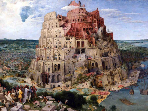 Babel - 500 Piece Wooden Puzzle - Jigsaw Puzzle Challenge Game Home Wall Decor