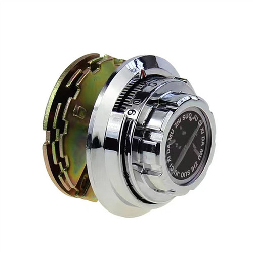 Theft Disc Dial Coded Lock Mechanical Metal Keyless Password Combination Lock for Jewelry Case Safe Box Document Cabinet 1Pcs