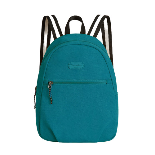 Travelon Coastal RFID Blocking Small Backpack, Lagoon, One Size