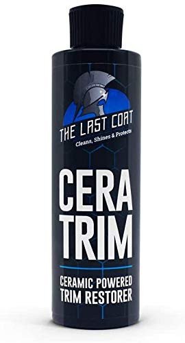 THE LAST COAT CeraTrim Shine Spray for Cars, Trim and Restores Plastics from Cars, CeraTrim Cleaner for Paint Protection & Long-Lasting Shine, Polish Spray 8(Oz)