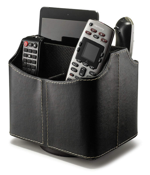 Stock Your Home Remote Control Holder Organizer Uses Include TV Remote Control Organizer Caddy, TV Remote Holder, Remote Control Caddy & Media Storage  Black