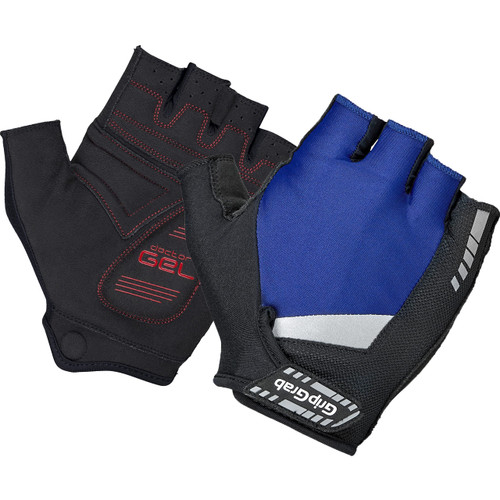 GripGrab SuperGel Padded Half Finger Road Riding Summer Cycling Gloves Bicycle Gloves Biking Gloves for Men Fingerless Cycle Mitts