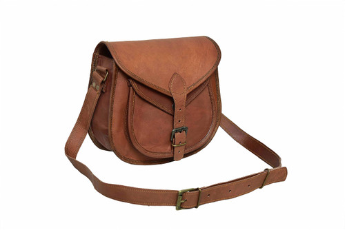 cuero 11 Inch Leather Crossbody Satchel Ladies Purse Women Shoulder Bag Travel Purse Genuine Leather