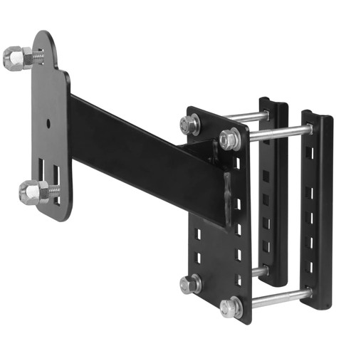 Maotong Spare Tire Mount for Trailer, Spare Tire Carrier Heavy Duty Steel Bracket Fits Most 4 & 5 & 6 Lugs Wheels on 4", 4.5'', 4.75'', 5" or 5.5" Bolt Patterns