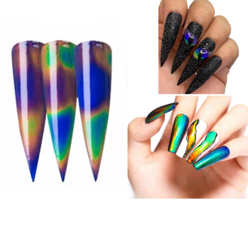 VGE BON Thermochromic Gel Polish-Crystal Mood Ring Mood Color-Color Changing Paint-Thermochromic Paint-Solar Color Changing-Thermochromic Pigment-Nail Polish-Thermogel-Thermal-Thermogel
