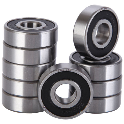 XiKe 10 Pack 6201-2RS Bearings 12x32x10mm, Stable Performance and Cost-Effective, Double Seal and Pre-Lubricated, Deep Groove Ball Bearings.