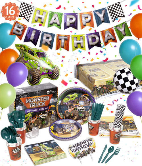 Pirese Monster Truck Birthday Party Supplies, Monster Truck Party Supplies, Monster Truck Birthday | Monster Truck Birthday Decorations | Monster Truck Party Decorations | Monster Truck Party Pirese Monster Truck Birthday Party Supplies, Monster Truck Party Supplies, Monster Truck Birthday | Monster Truck Birthday Decorations | Monster Truck Party Decorations | Monster Truck Party