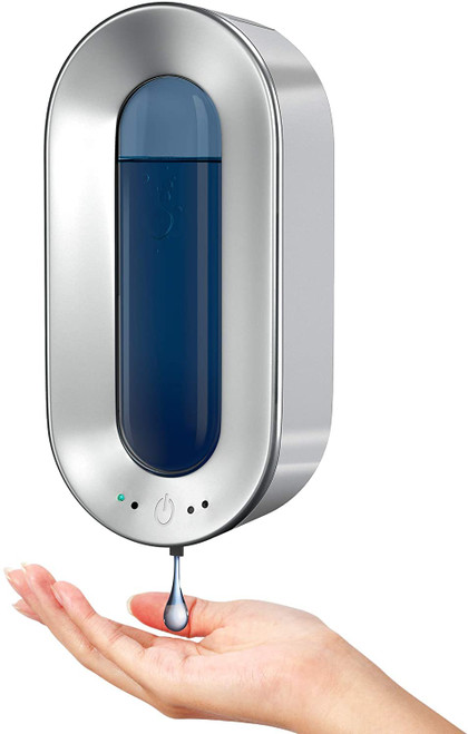 Automatic Soap Dispenser Rechargeable Touchless, Haiaoxonr 24oz/700ML Wall Mounted Soap Dispenser Liquid Foaming Hand Sanitizer Dispenser for Bathroom,Kitchen, Hotel, Office, Home, Commercial