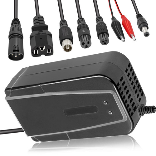 Tnvodejo 72V 3A Lead Acid Battery Charger for Electric Bicycle Scooter go-Kart ebike (Not for Li ion Batteries)