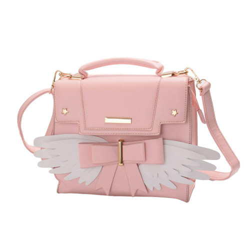 GK-O Card captor Kinomoto Sakura Wings Kawaii Japanese Lolita Girls Shoulder Bag Handbag GK-O Card captor Kinomoto Sakura Wings Kawaii Japanese Lolita Girls Shoulder Bag Handbag