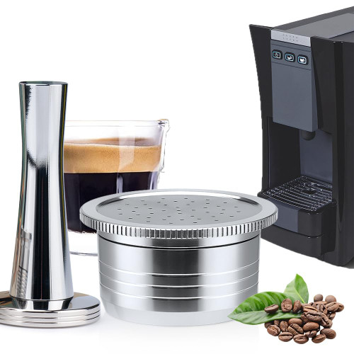 Reusable Coffee Capsule Essse Caffee,Compatible with Essse Caffe S.12 St Machine,Essse Caffe Pod Refillable Capsules Stainless Steel Compatible with Essse Caffe S.12 St Machine