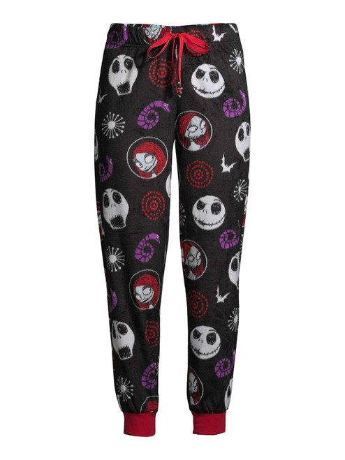 Disney Women's Nightmare Before Christmas Cuffed Pajama Pants (X-Large (16-18))