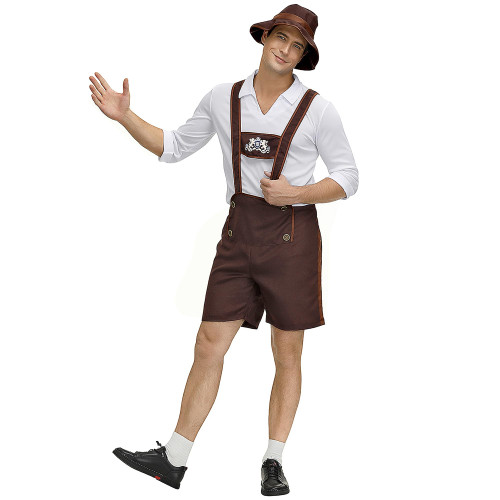 frawirshau Oktoberfest Costume Mens Oktoberfest Outfit German Costume for Men Halloween Dress Up Mens German Bavarian Oktoberfest Costume Set Brown Size M frawirshau Oktoberfest Costume Mens Oktoberfest Outfit German Costume for Men Halloween Dress Up Mens German Bavarian Oktoberfest Costume Set Brown Size M