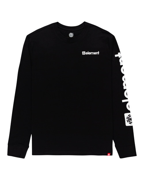Element mens Joint Long Sleeve Tee Shirt, Flint Black, XX-Large US