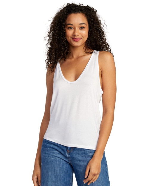 RVCA Women's Knit Top, MayDay Tank/White, X-Large