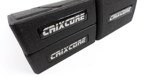 CRIXCORE Squat Wedge Block | Heel Elevated Squat Wedge | Squats Workout Equipment | Heel Wedge for Squats | Squat Slant Board | Workout Wedge for Squats | Squat Block