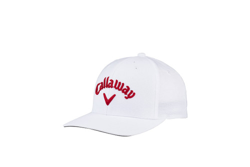 Callaway Golf 2023 Performance Pro Hat (White/Fire)