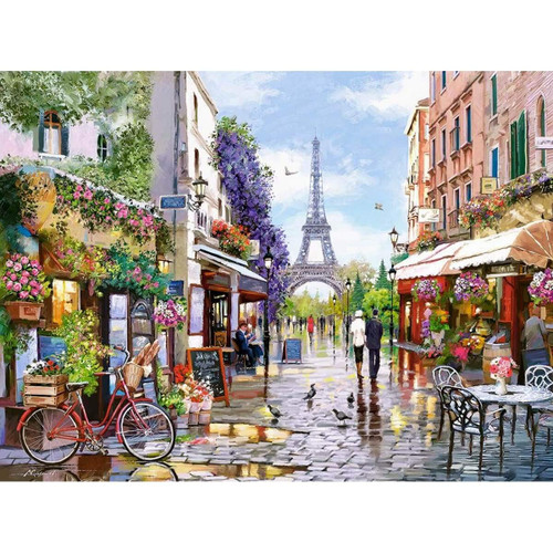 Castorland Puzzle 3000 Pieces - Flowering, Paris Castorland Puzzle 3000 Pieces - Flowering, Paris